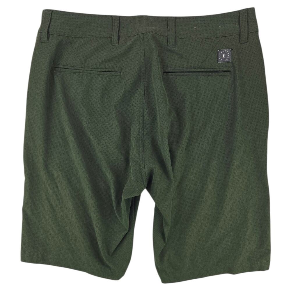 Linksoul | Dark Green 10" Boardwalker AC Hybrid Shorts | Size 32 - Picture 4 of 5